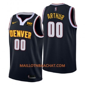 Maillot NBA Denver Nuggets Darrell Arthur 00 2018-2019 Nike Navy Swingman - Homme